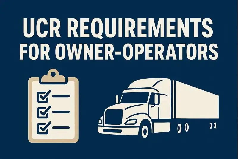UCR requirements for owner-operators